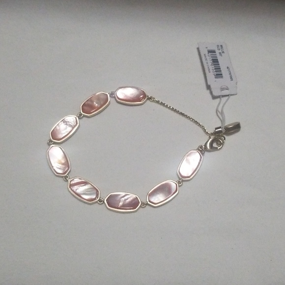 NWT Kendra Scott bracelet Millie Peach Pearl - Picture 3 of 5